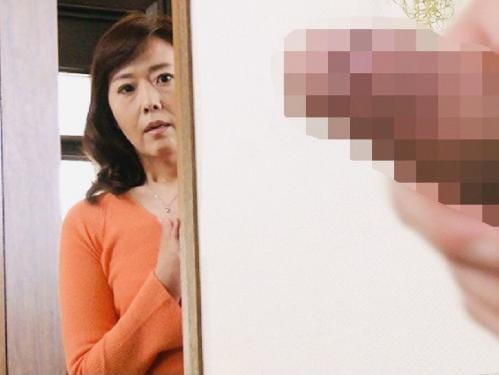 【義母】『仲岸和美』娘の旦那の勃起ちんぽを目の当たりにし興奮する五十路熟女！おばさんが義息にフェラから中出しエロ動画！